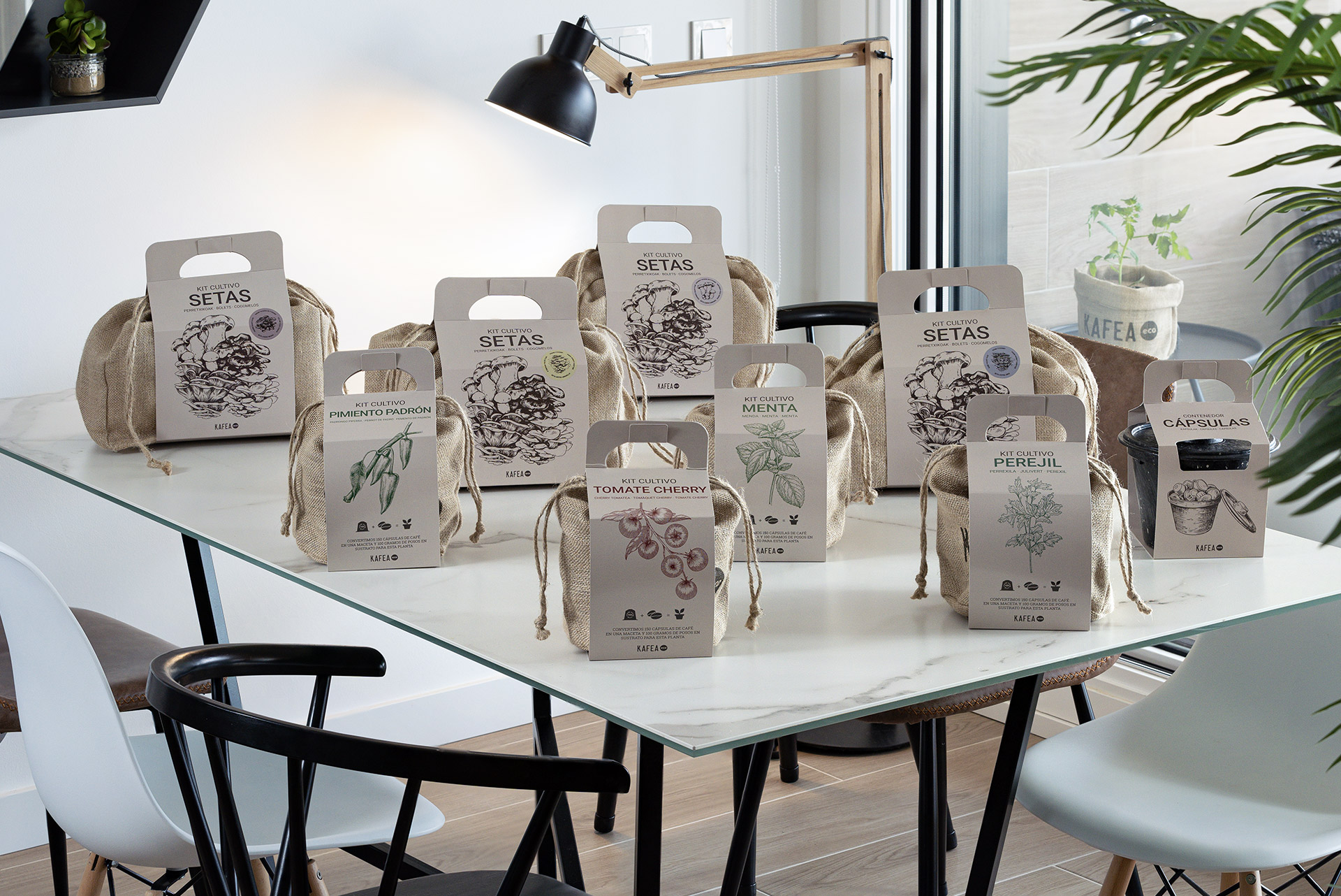 Kafea.eco | Design and creation of packaging Gipuzkoa