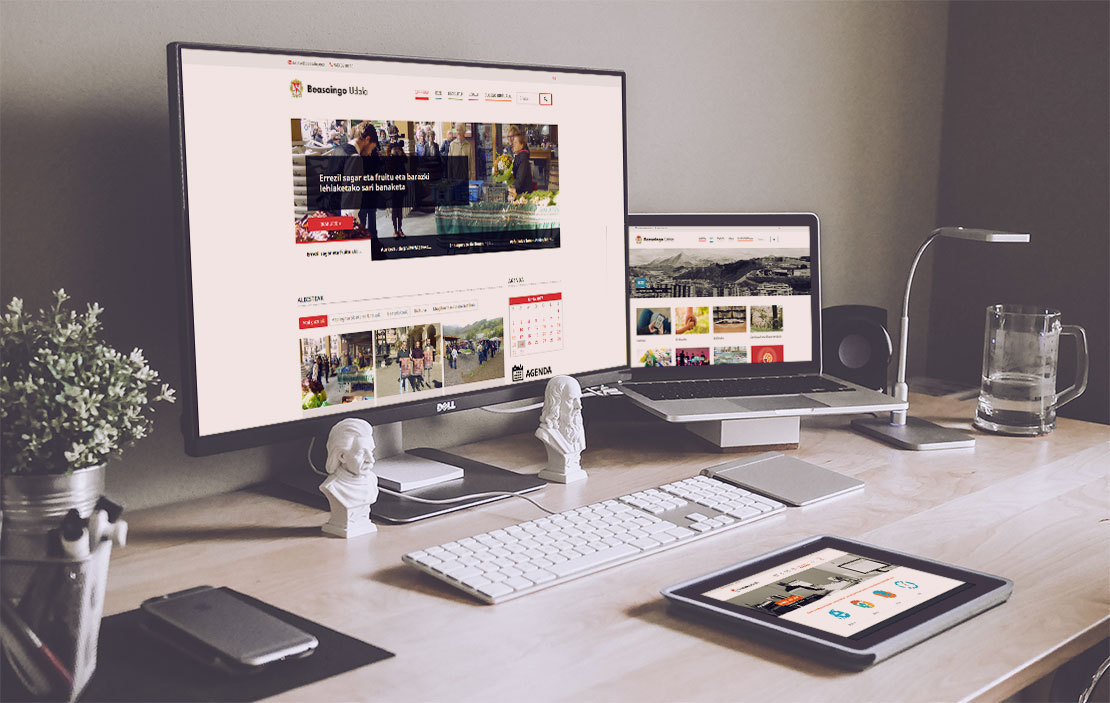 Beasaingo Udala | diseño portal web para el Ayuntamiento de Beasain