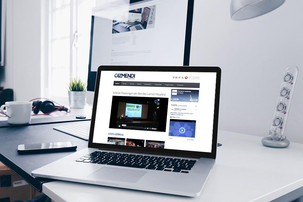 Oizmendi Telebista | Diseño web responsive en Gernika-Lumo, Bizkaia