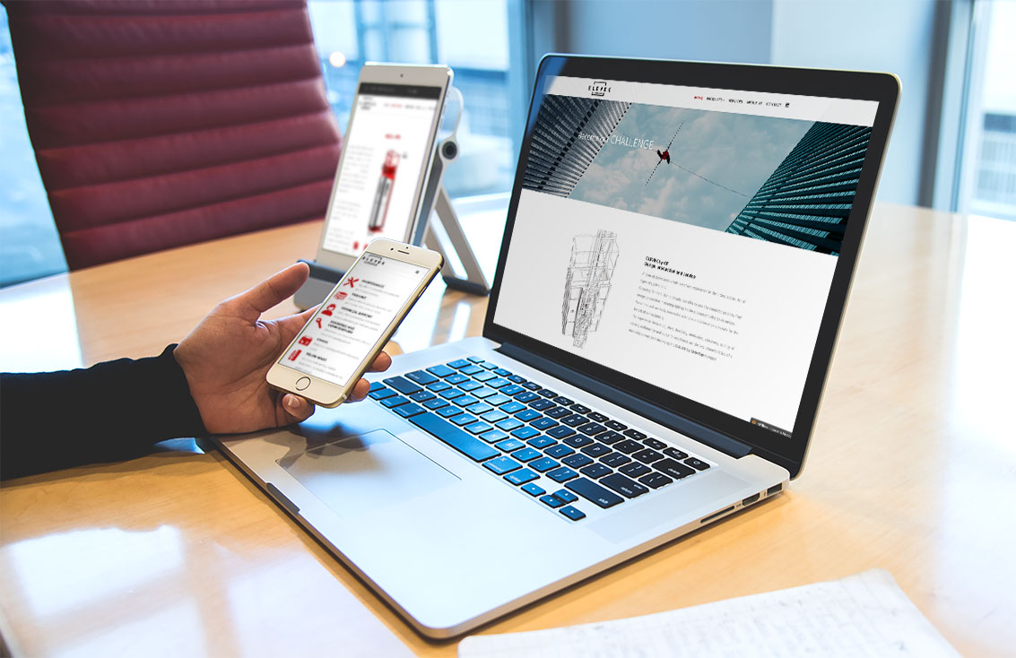 Elevek | Diseño de página web responsive (España y Portugal)
