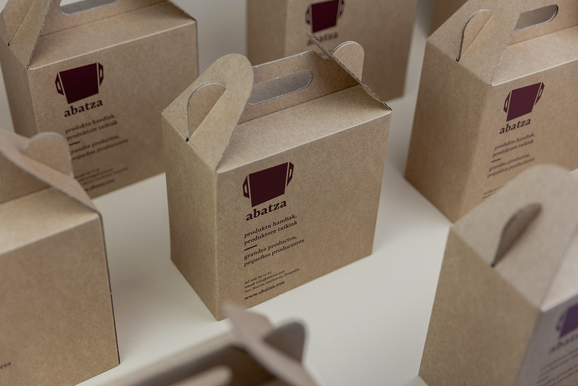 Abatza | business card and logo design in Donostia (Gipuzkoa)