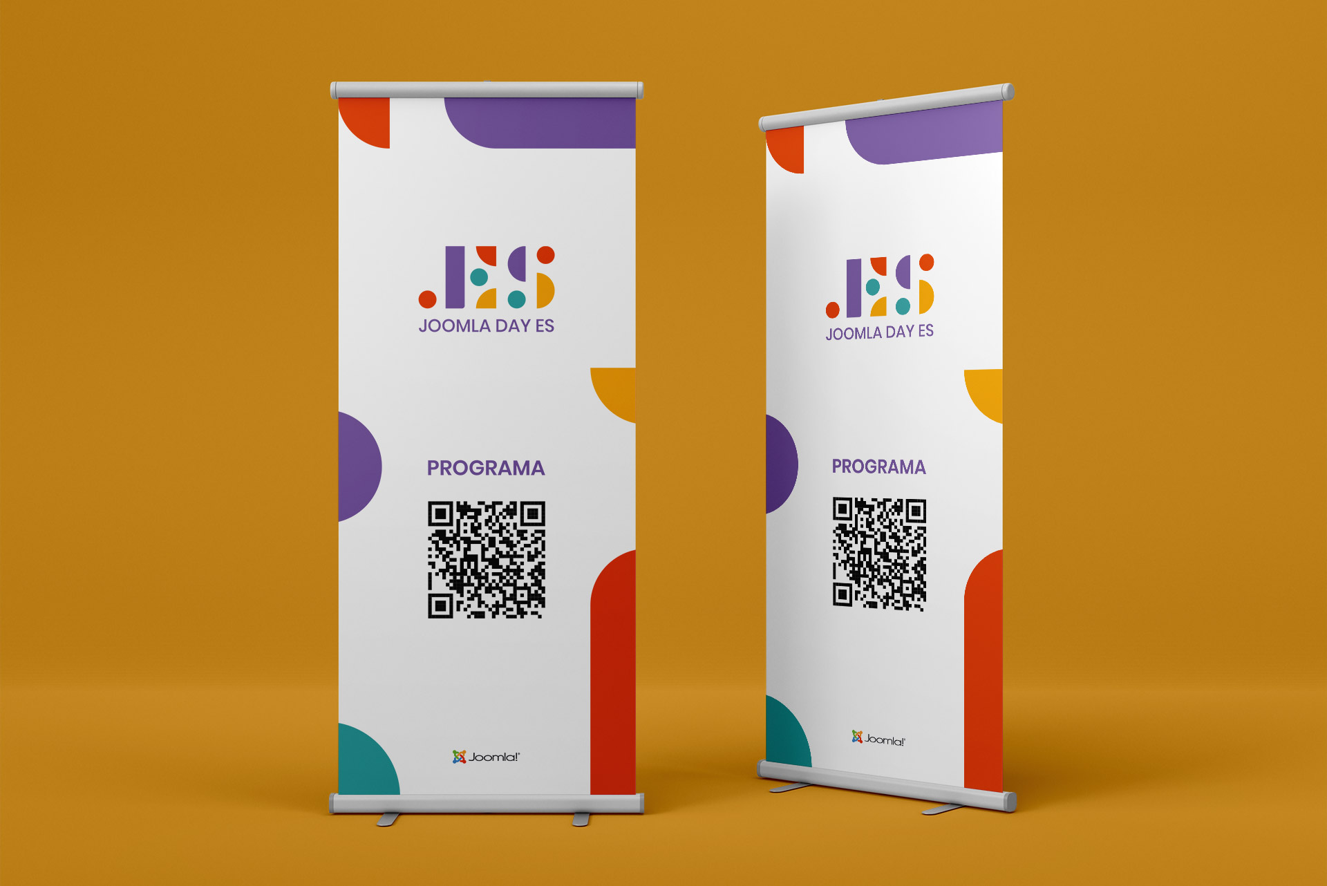 Joomla Day ES | Corporate identity and stationery design (Madrid, Spain)