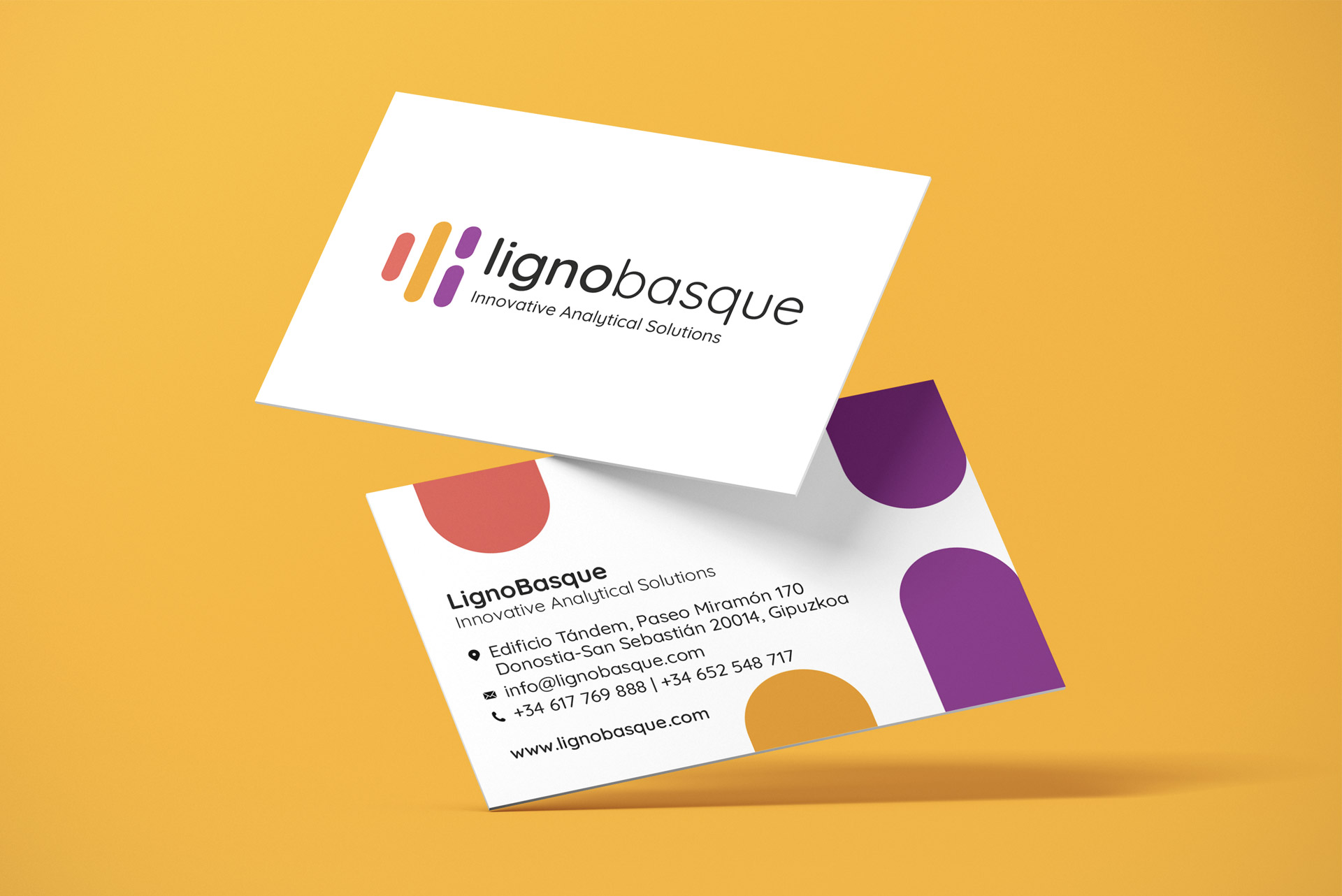 LignoBasque | logo and stationery design Donostia (Gipuzkoa)